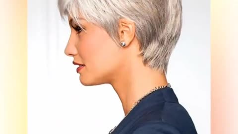 WOMEN'S SHORT HAIRCUT FOR WOMEN BETWEEN 35 AND 55 YEARS OLD!