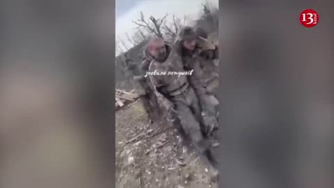 “We are taking you on a trip” - Ukrainian fighters capture a group of Russians in this condition