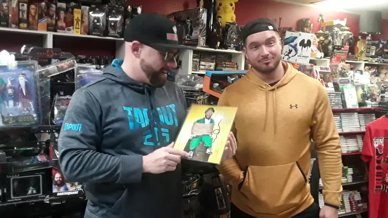 AEW Wrestlers Mark Sterling & Ethan Page give a Shoutout to Zonks Pop Culture World 2/8/22