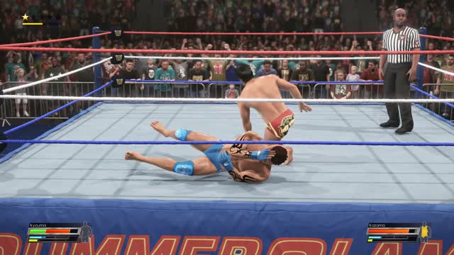 WWE - Kyouma vs Kazama