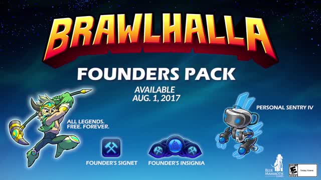 Brawlhalla Official Founders Pack Trailer