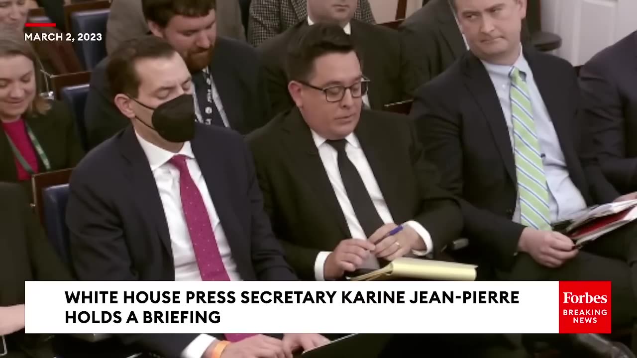 Reporter Asks KJP If Biden's Playing ‘2024 Politics’ By Siding With GOP On DC Crime Bill