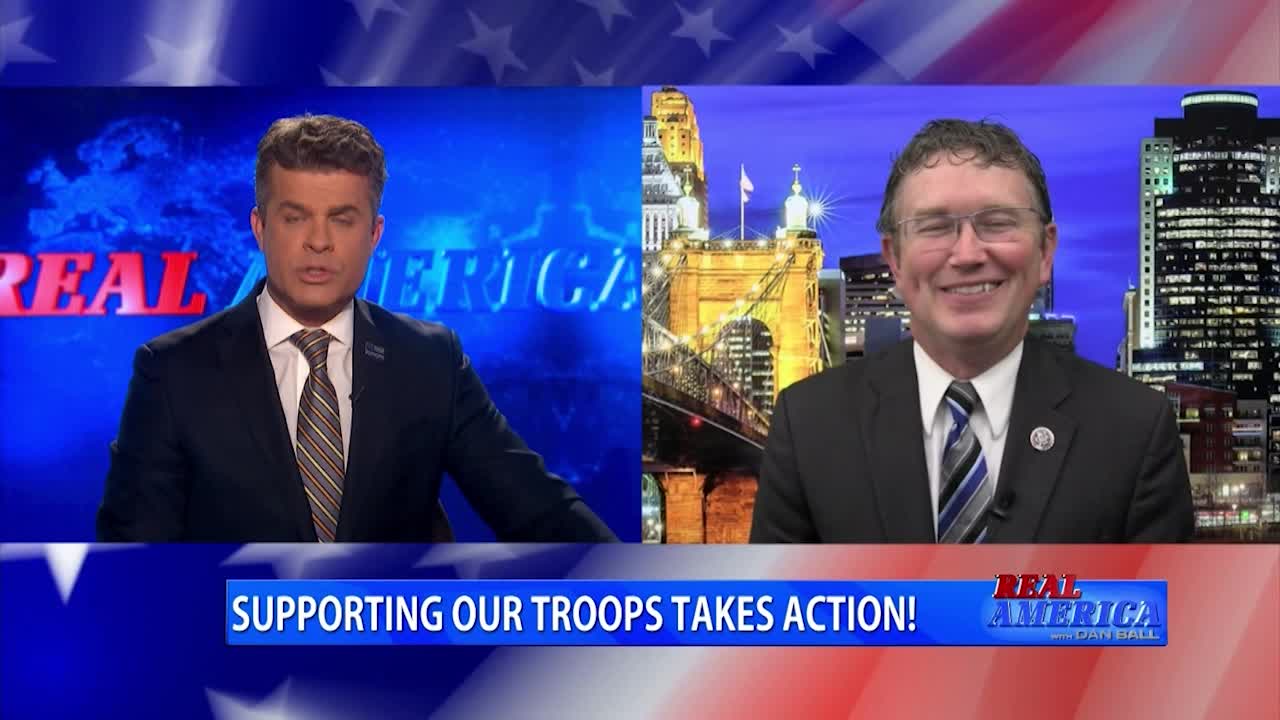 Real America - Dan Ball W/ Rep. Thomas Massie (October 14, 2021)