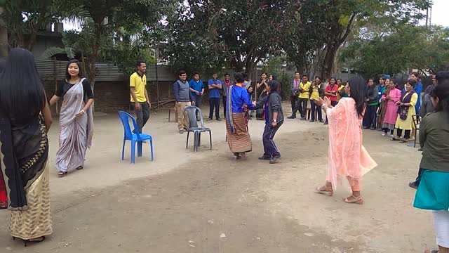 KVS school Chair Play at 12th Farewell