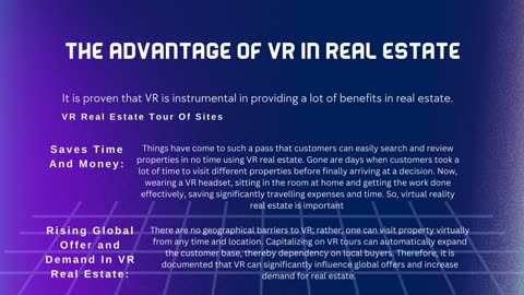 Significance of Virtual Reality In Real Estate Today