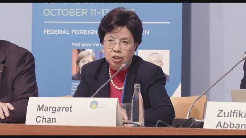 WHO - Margaret Chan former Director states 70% of donations have strings attached