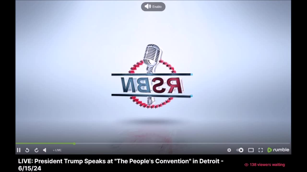 LIVE: President Trump Speaks at "The People's Convention" in Detroit - 6/15/24