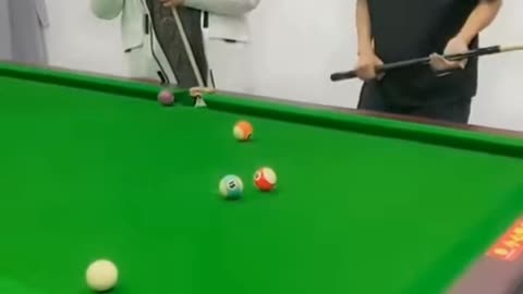 Funny billiard video