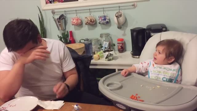 Funniest Daddy and Baby Moments