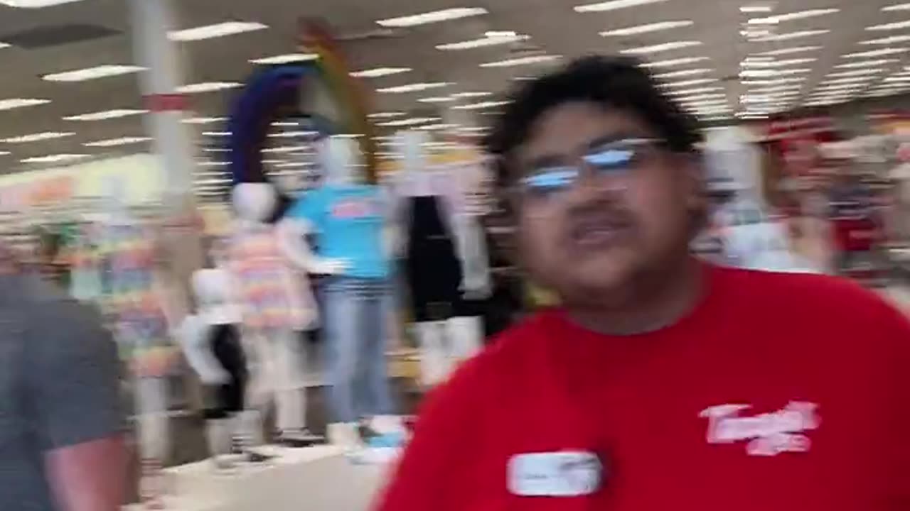 Man goes on epic anti-Target rant inside of Target