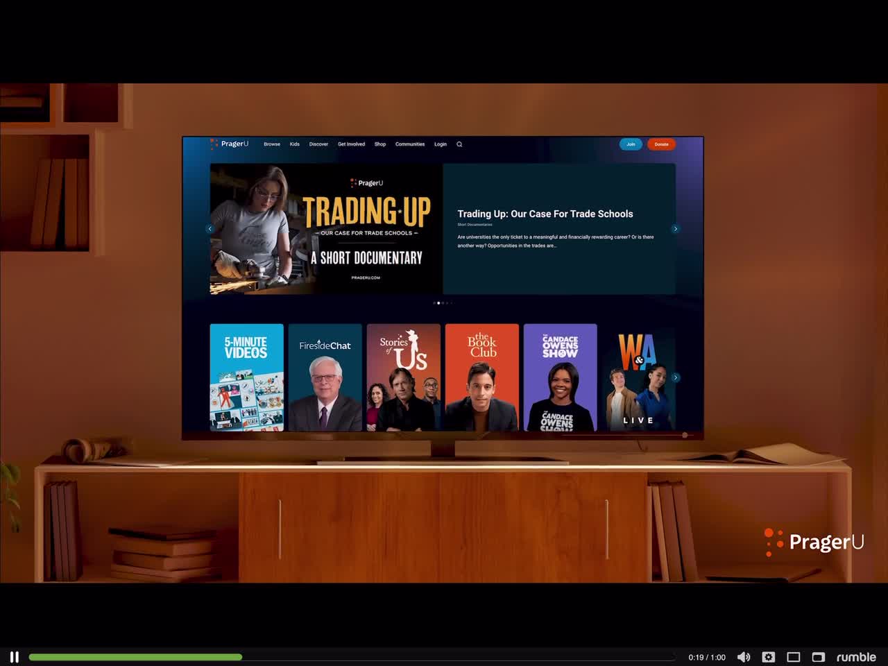 Watch PragerU on any phone, tablet, computer, or smart TV Subscribe on Rumble 👇