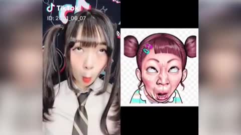 Cute Funny Face Show | Tik Tok