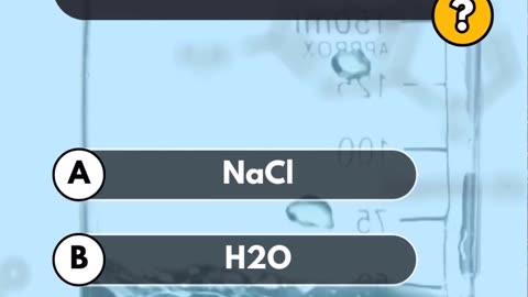 What is the chemical formula for table salt? General Knowledge Video 9