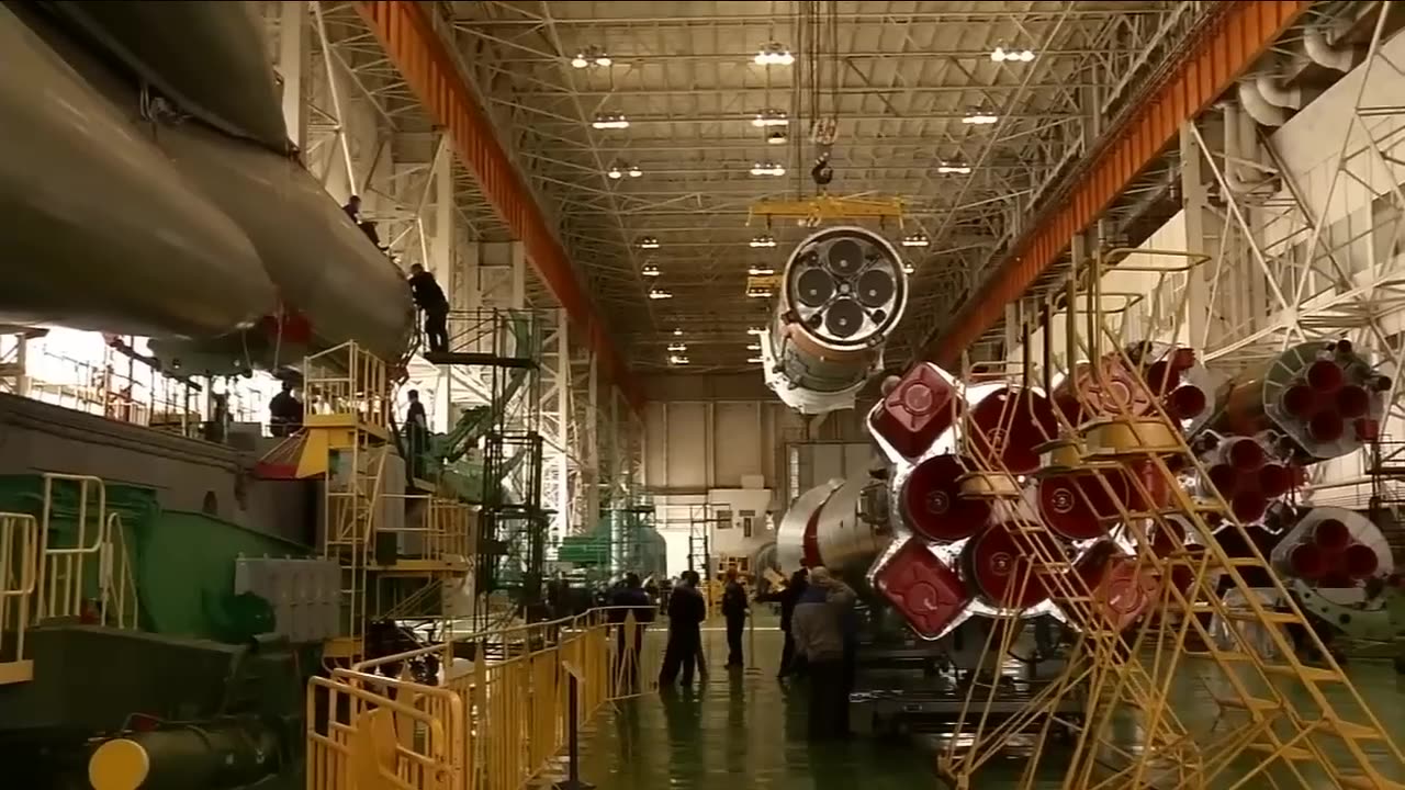 The Expedition 43 Soyuz Spacecraft Is Prepared for Launch