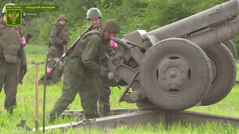 Ukraine War - Artillery of the LPR destroys the enemy on the Debaltsevskaya Bulge