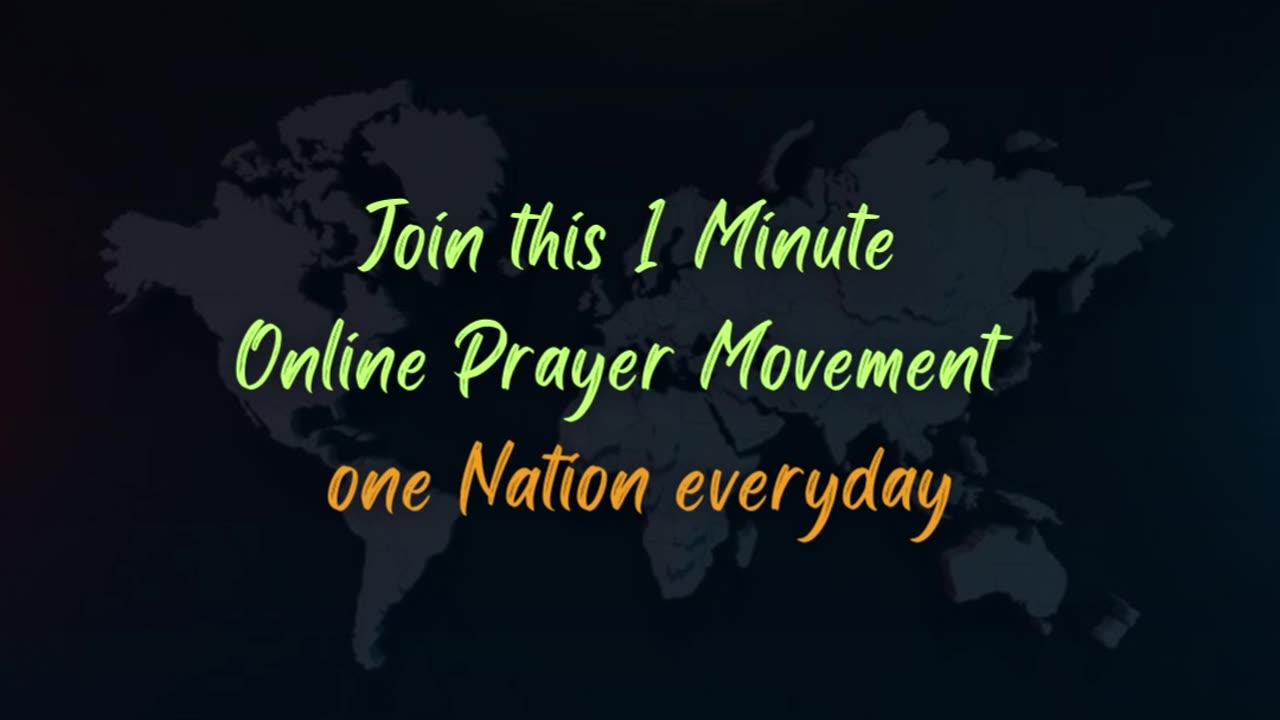 Pray for All Nations Daily