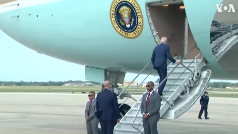 Biden Leaves for India G20 Summit - VOA News