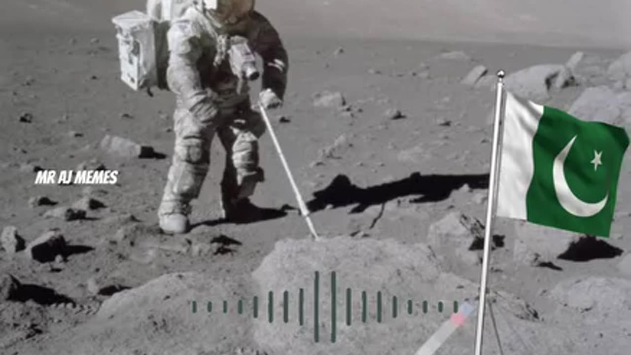 Pakistani scientist at Moon 🌙