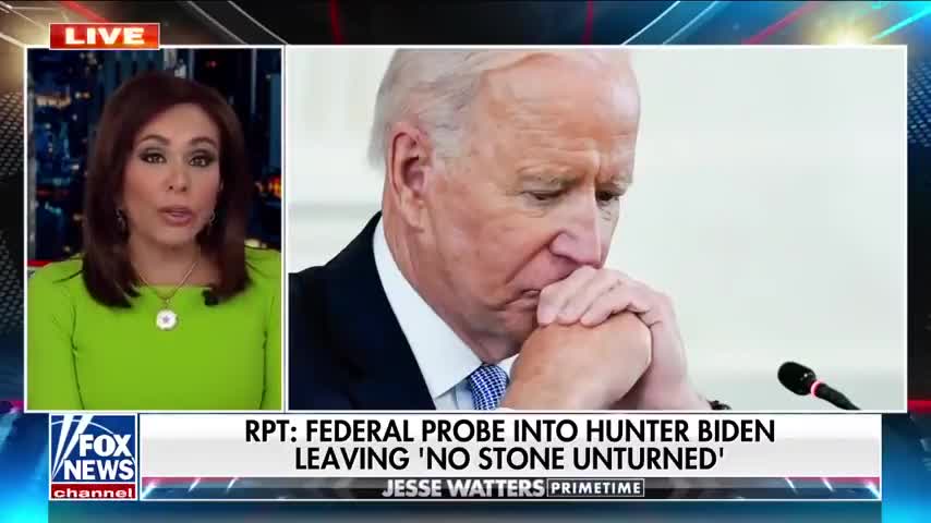 Federal probe into Hunter Biden's finances expands out to family 4-23-22 Fox News