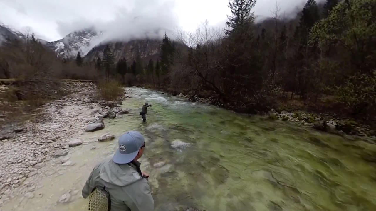 SLO-FLY.COM Fly fishing Slovenia. Early April 2019