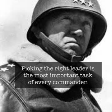July 3, 2023 Gen. Patton quotation of the day #georgepatton #ww2 #war #leadership #korn