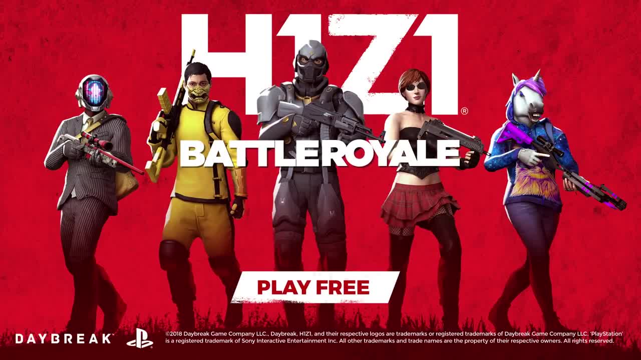 H1Z1: Battle Royale - PlayStation®4 Launch Trailer | Daybreak Games