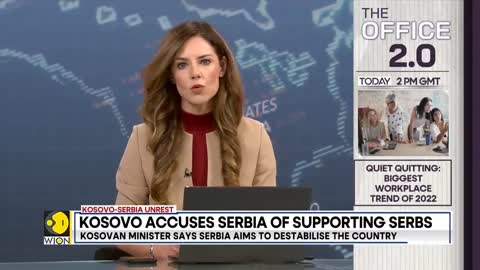 Kosovo accuses Serbia of supporting serbs World News English News International News WION