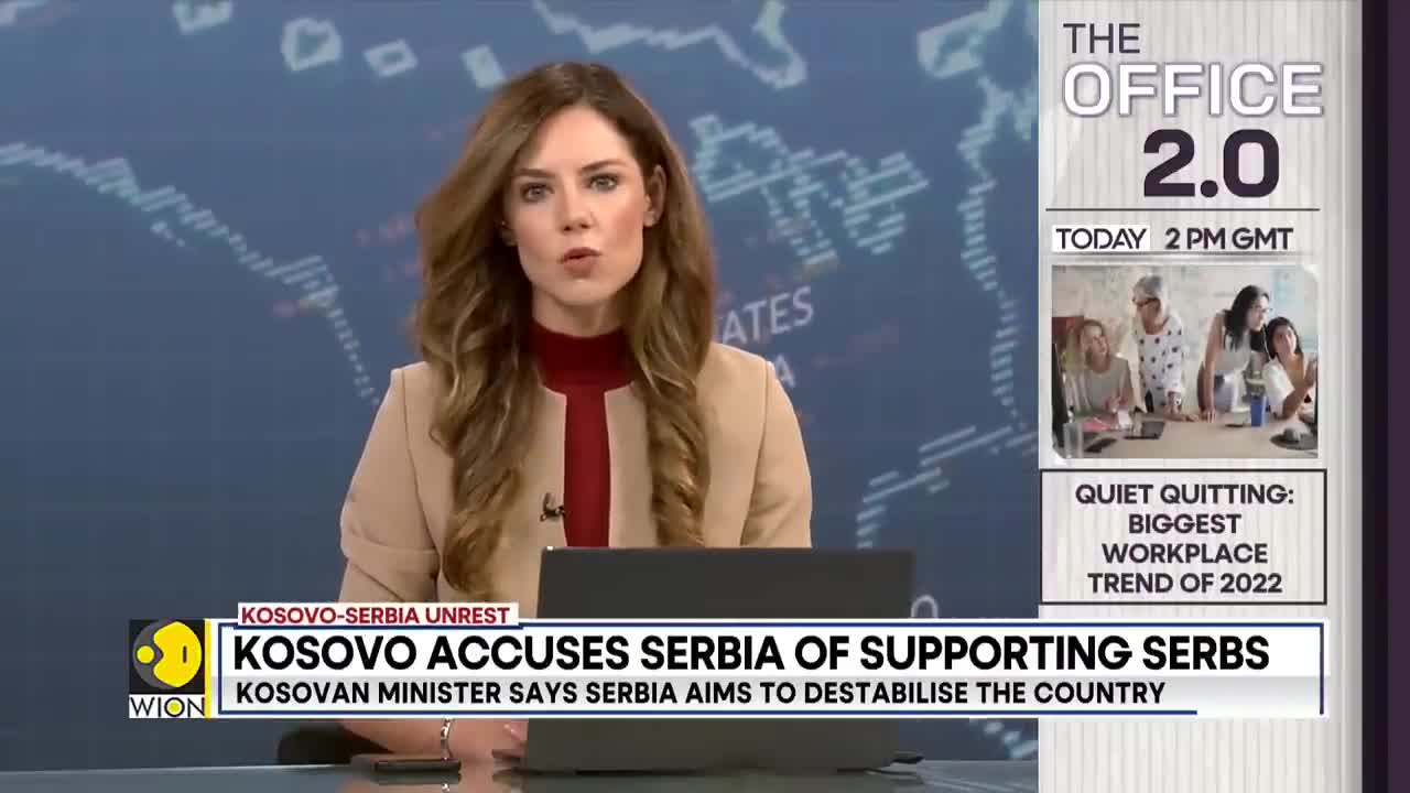 Kosovo accuses Serbia of supporting serbs World News English News International News WION