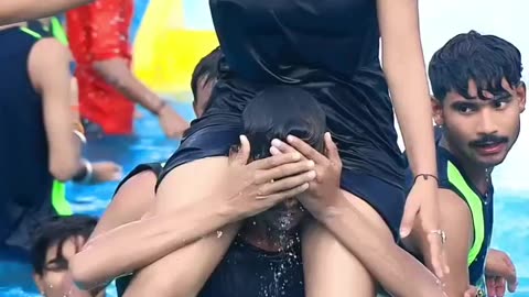 Water park masti with boyfriend