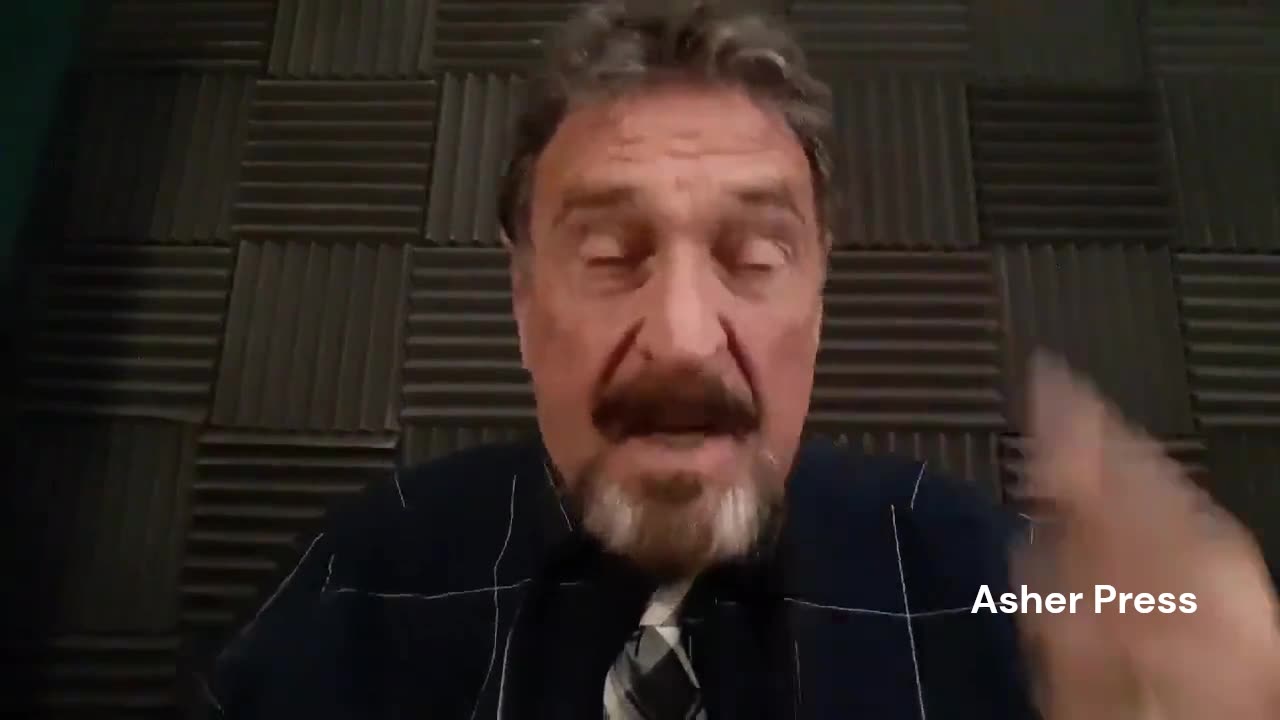 The late John McAfee explains the real reason for the crackdown on TikTok.