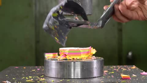 How Much Stronger Does Duct Tape Make Everyday Objects_ Hydraulic Press Test!