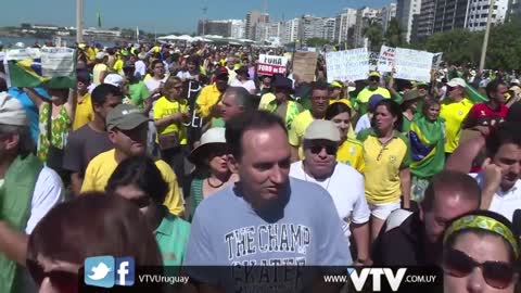 VTV NOTICIAS: BRASIL PROTESTAS