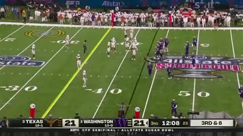 2023-24 CFP Semi-Final Sugar Bowl Texas vs Washington