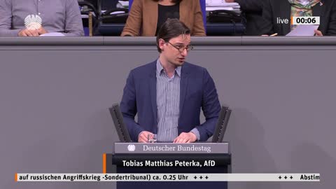 Tobias Matthias Peterka Rede vom 11.11.2022 - Reaktion auf russischen Angriffskrieg - Sondertribunal