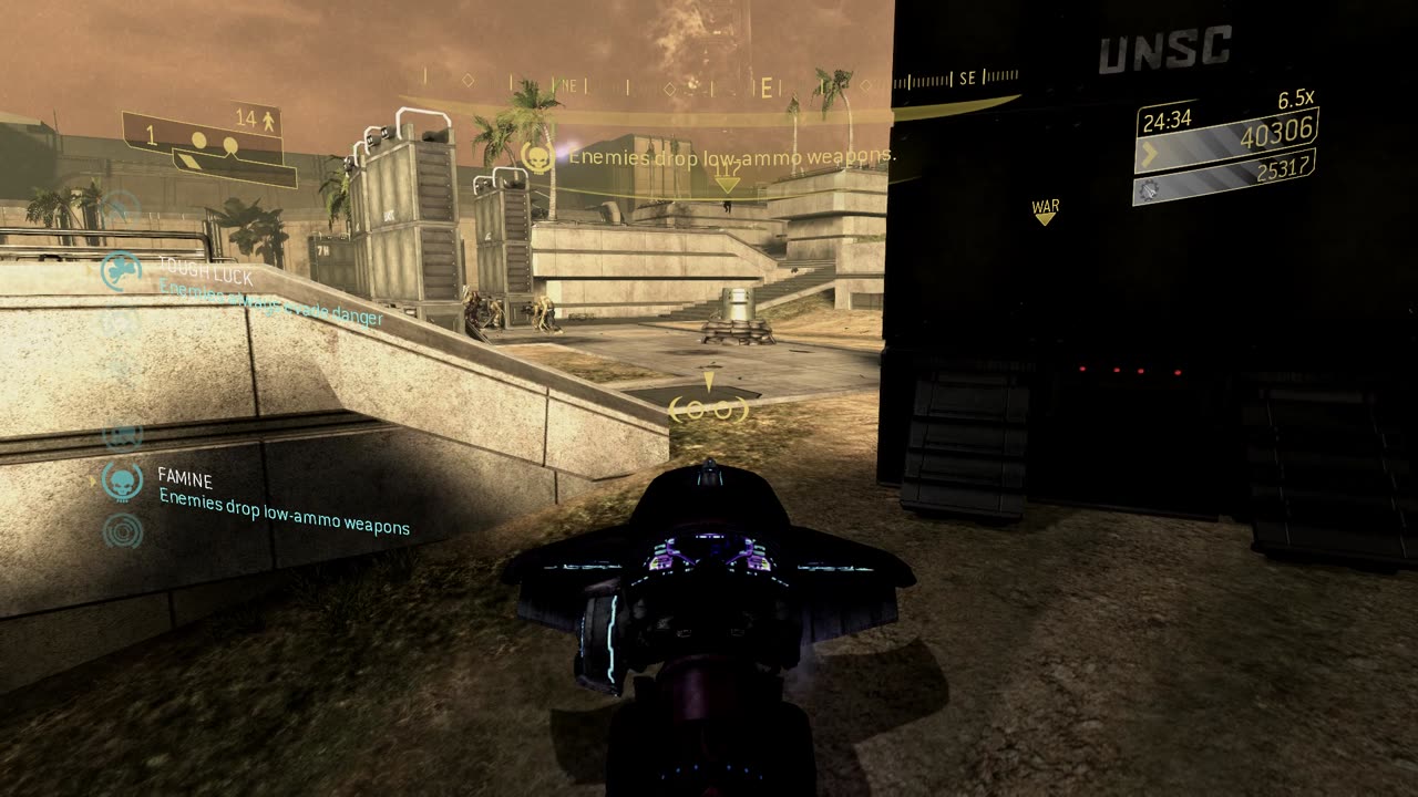 Halo 3 ODST (MCC) Floodfight on Security Zone (1)