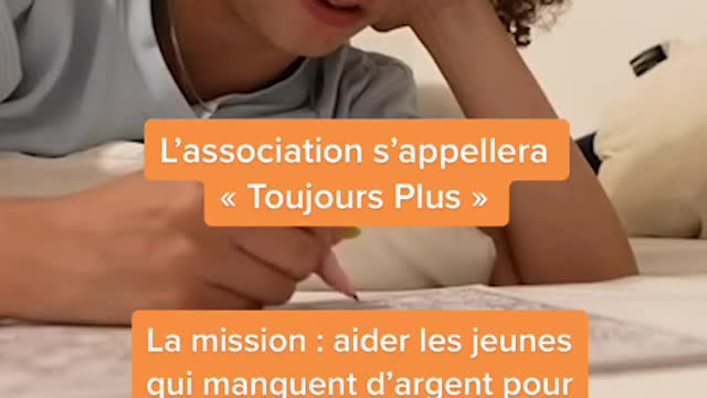 Léna Situations will create an association to help young people
