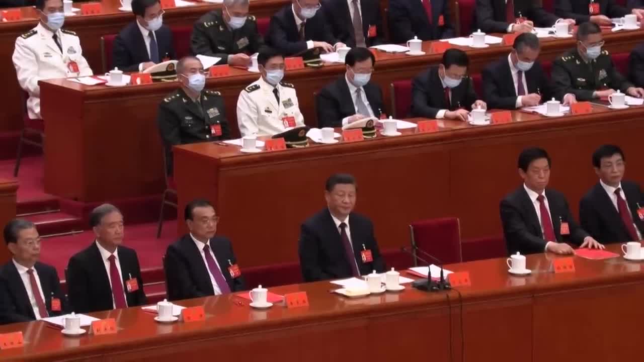 Former Chinese leader Hu unexpectedly leaves Congress closing ceremony _ AFP