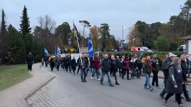 Lubmin - Der Aufzug am 12-11-2022