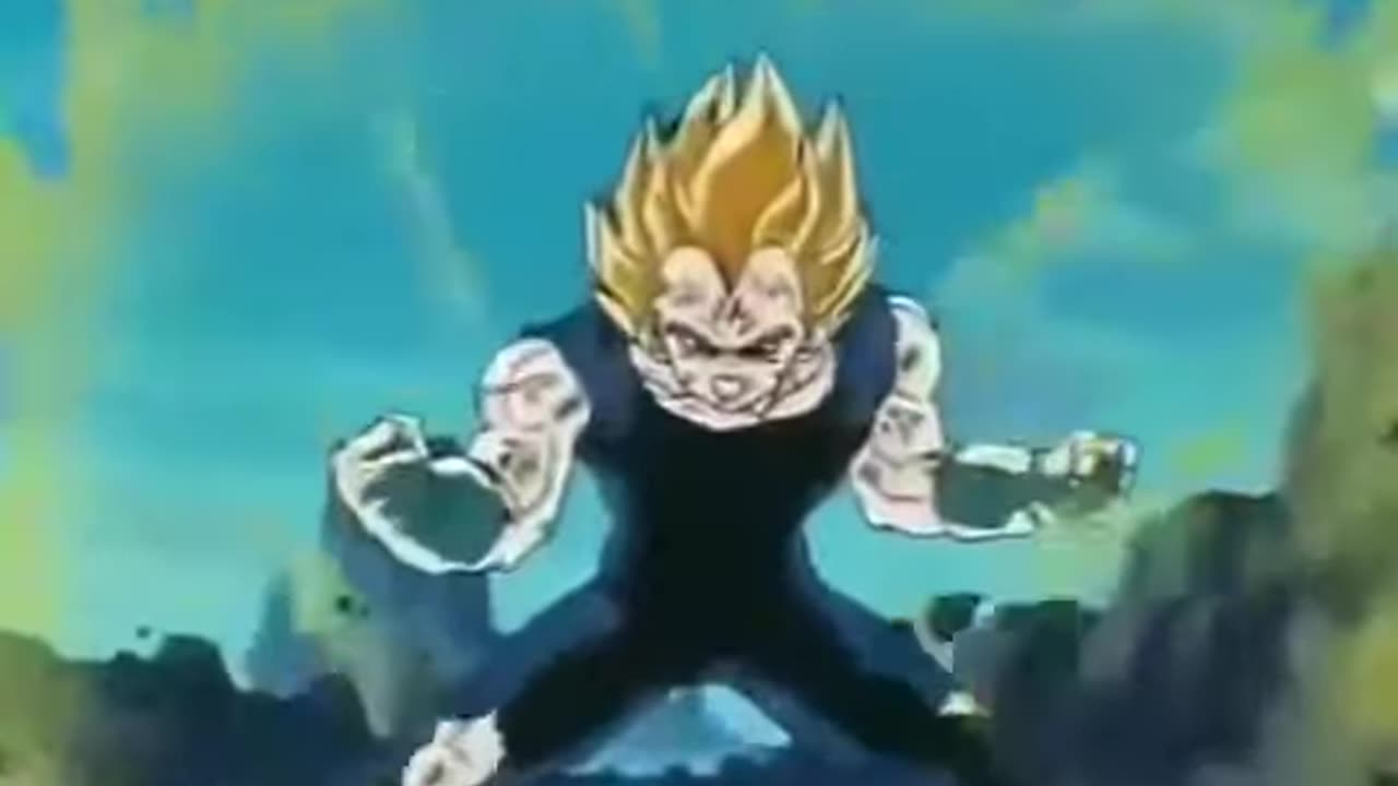 MAJIN VEGETA VS GOKU SCONTRO COMPLETO