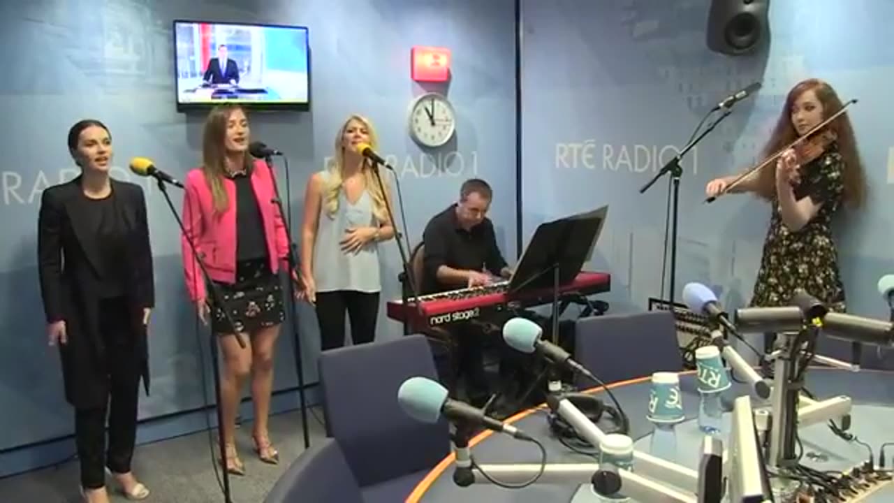 Celtic Woman in studio on Today with Sean O'Rourke to perform Mo Ghile Mear 8+8+2017