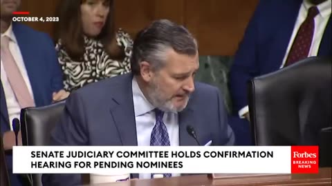 MUST WATCH- TED CRUZ CONFRONTS BIDEN JUDICIAL NOMINEE WITH HIS PAST WRITINGS CRUZ CALLS 'MARXIST'