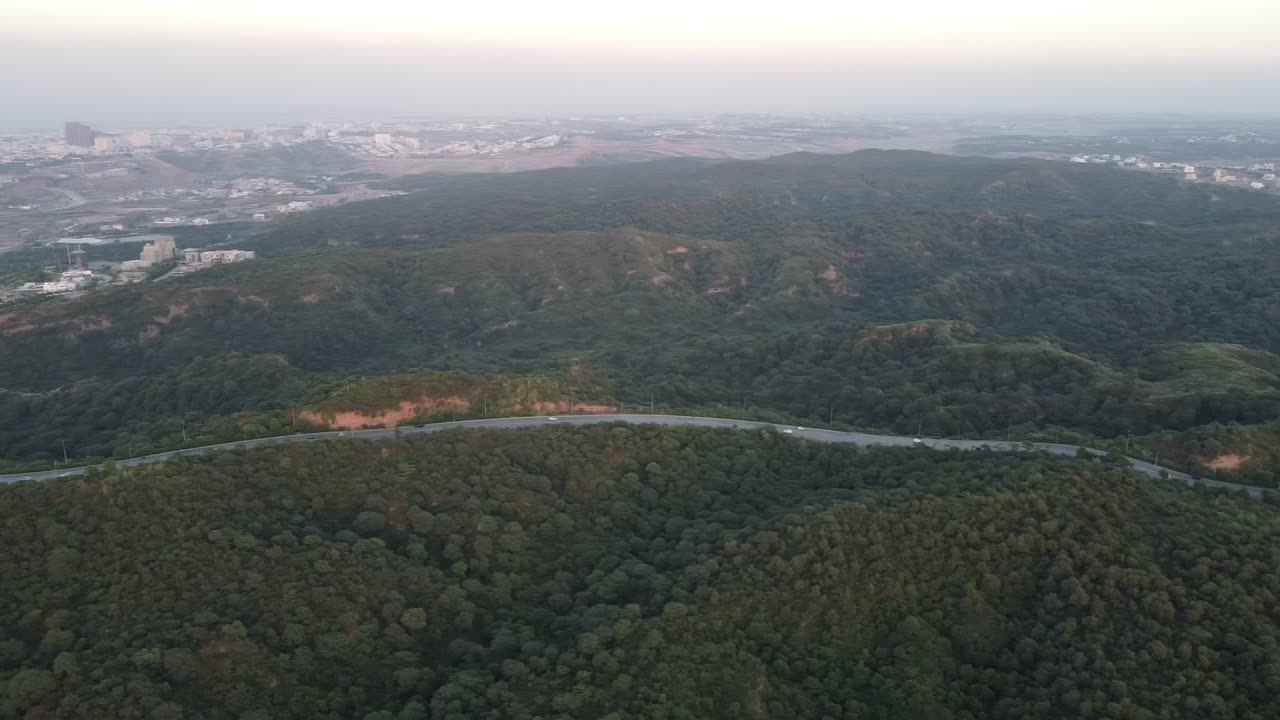 Bahria Town Phase 8 Rawalpindi drone view