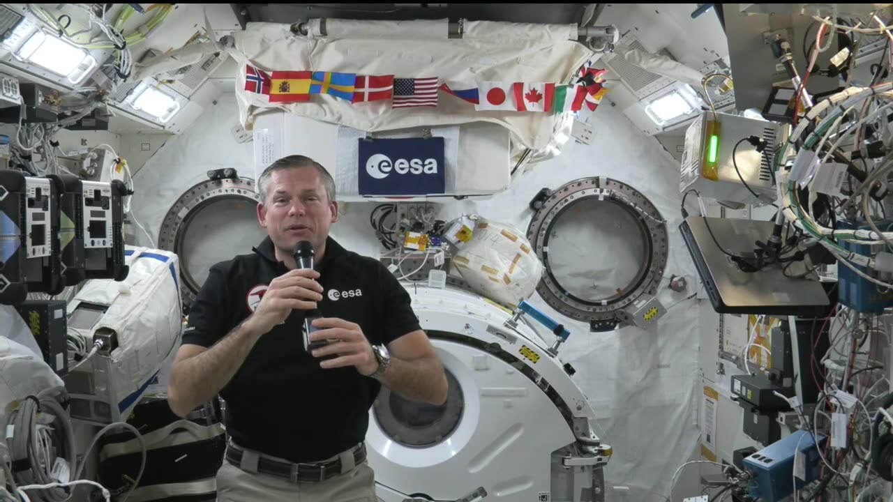 ESA Astronaut Mogensen Talks with European Space Agency Leaders, Space Summit 2023 - Nov. 6, 2023