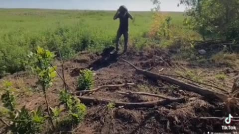 Russian Soldier Surrenders