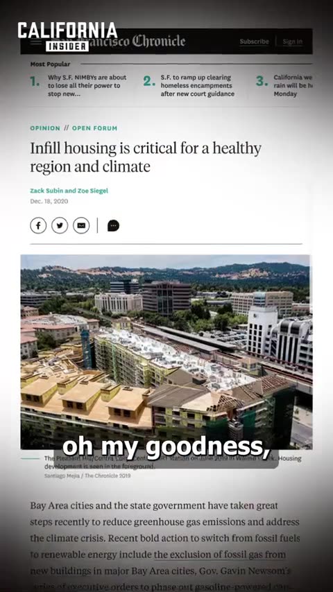 Here's How California's Climate Policy Makes The Housing Shortage Worse.