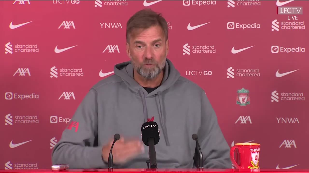 Jürgen Klopp's pre-match Press Conference Liverpool vs Arsenal