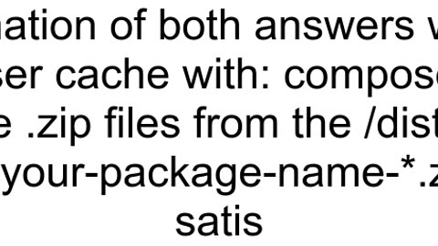 How do I clear satis quotcachequot so I can rebuild from scratch