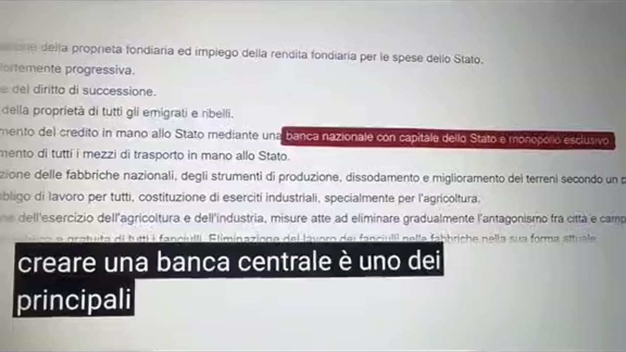 Rockefeller e la Federal Reserve, L'obiettivo finale ❓