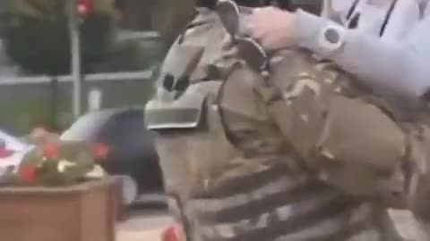 Heartbreaking video of Ukraine soldier 💔