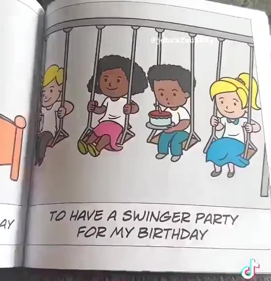 THEY'RE AFTER YOUR KIDS - A swinger book for children.